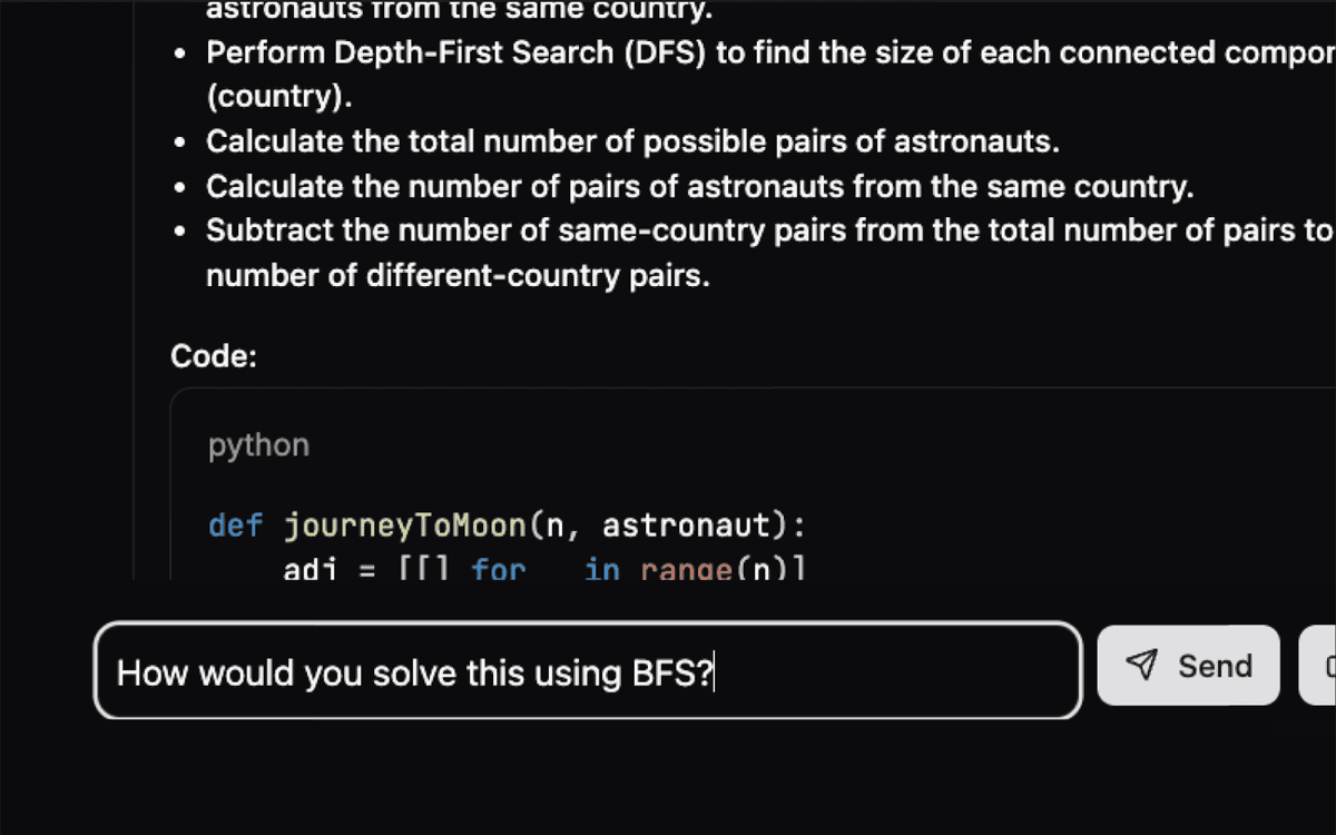 Chat with AI